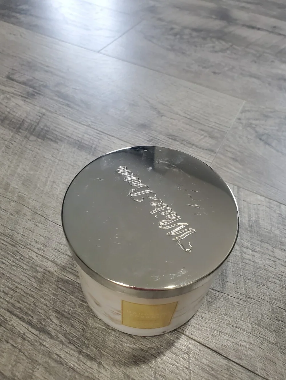 Bath And Body Works Mahogany Coconut 3 Wick Candle